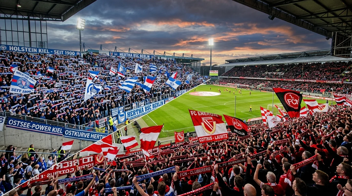 Cresce l’attesa per Kiel-Hertha e Cottbus-Norimberga
