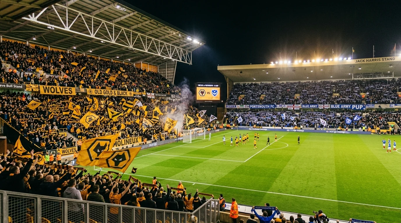 Wolves e Pompey pronti per una sfida ad alta tensione al Molineux