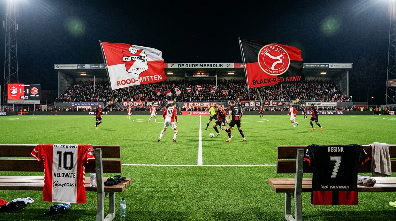 Dramma nel Finale: FC Emmen Supera Almere City in un Thriller