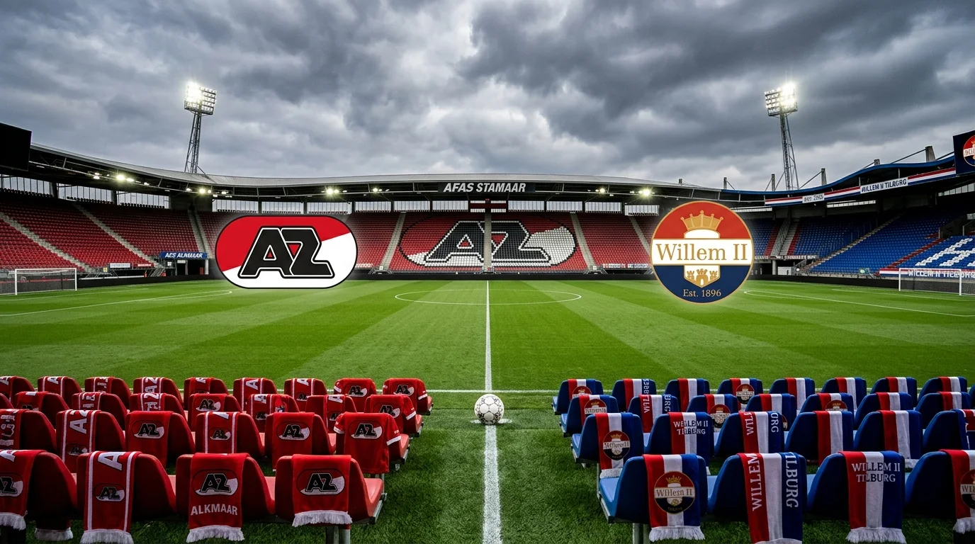 AZ e Willem II pareggiano in una sfida tra pari