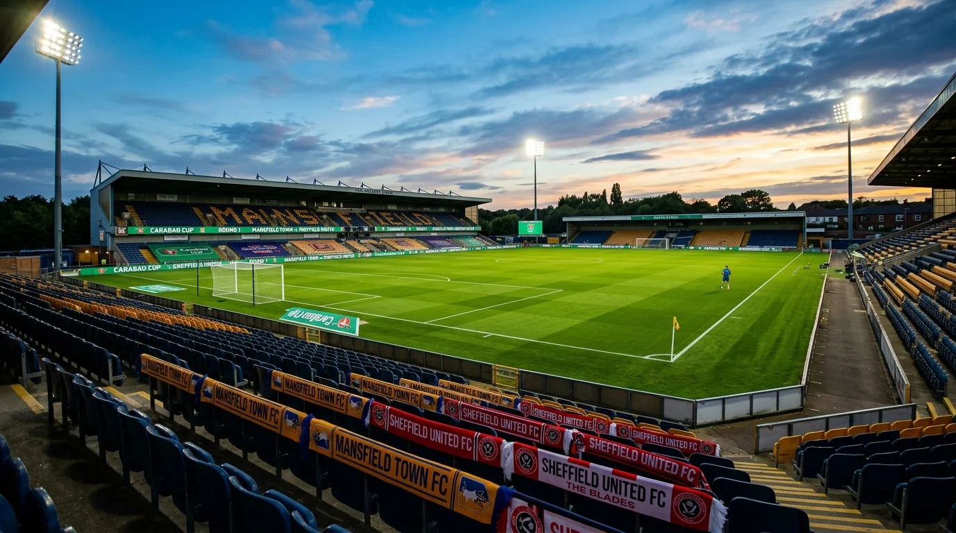 Nuovi inizi e nuove ambizioni: il Mansfield Town FC ospita lo Sheffield United FC nell’esordio di Coppa di Lega