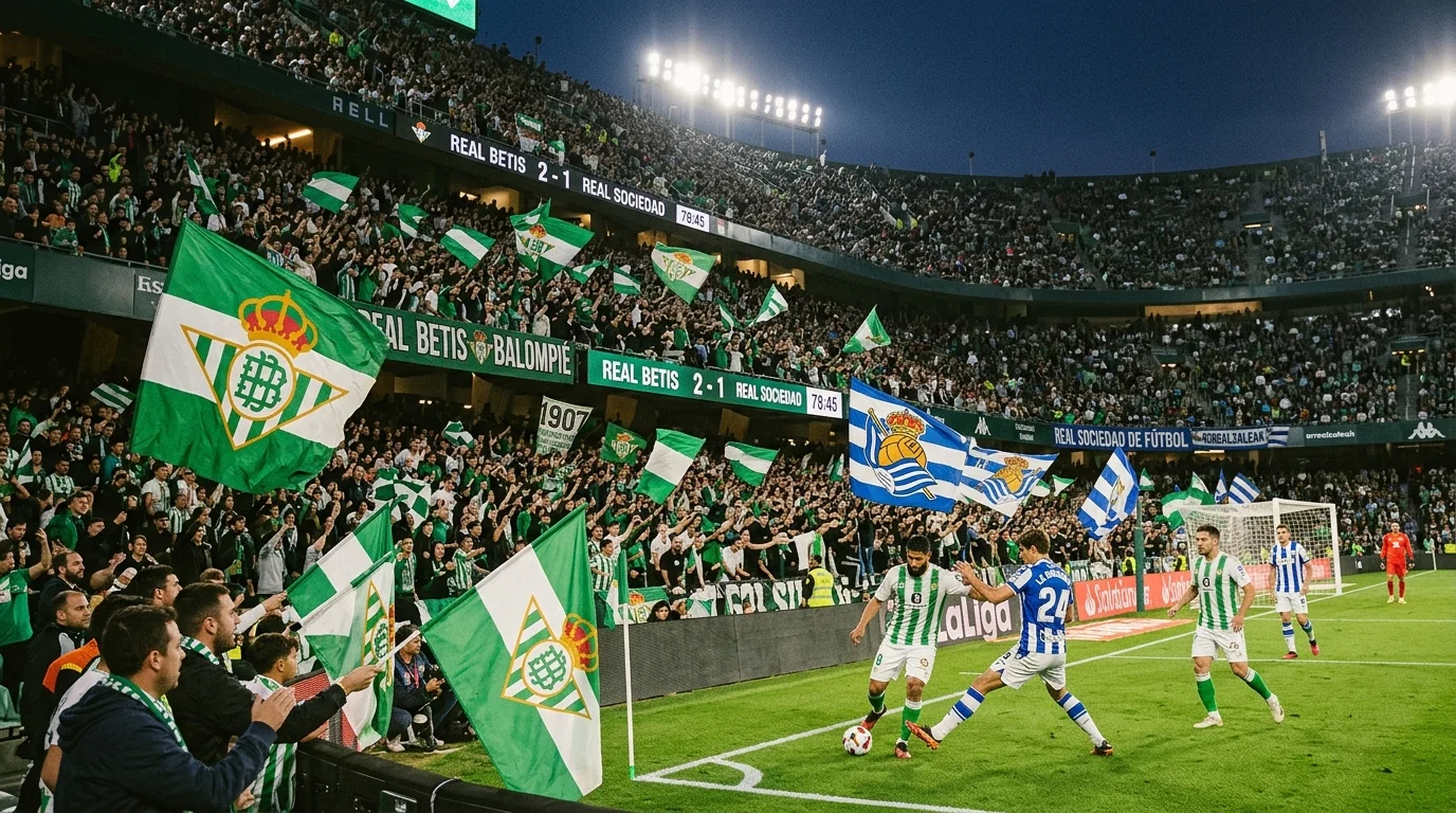 Il Betis supera la Real Sociedad in un avvio teso del weekend di LaLiga
