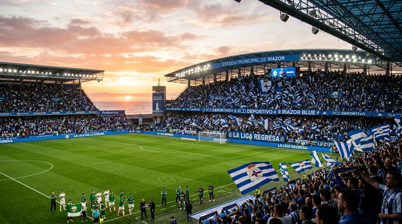 Il ritorno a casa del Deportivo è il protagonista della prima giornata