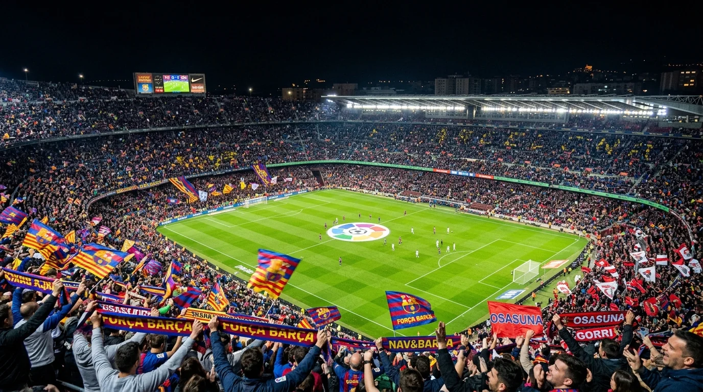 La cinquina stellare del Barcellona e il carattere dell’Osasuna definiscono una giornata emozionante in Liga
