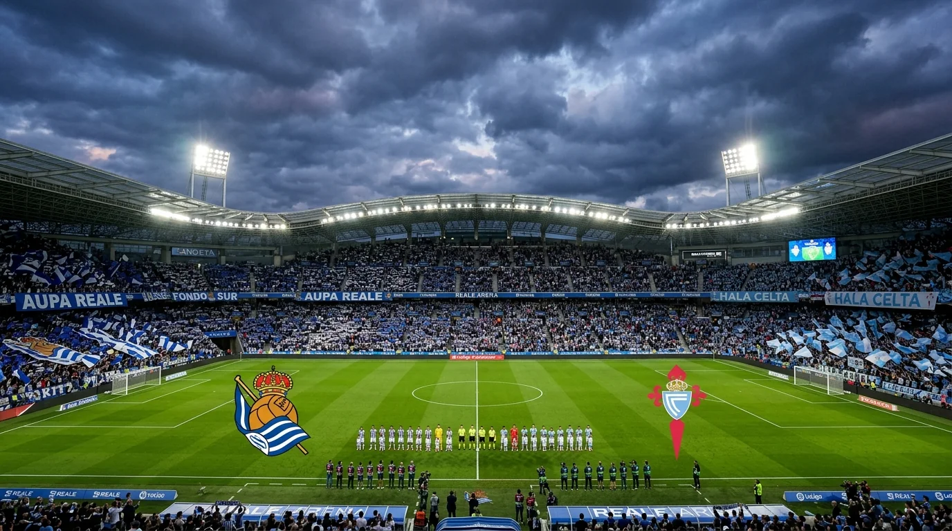 Slancio e riscatto in palio: la Real Sociedad ospita il Celta de Vigo