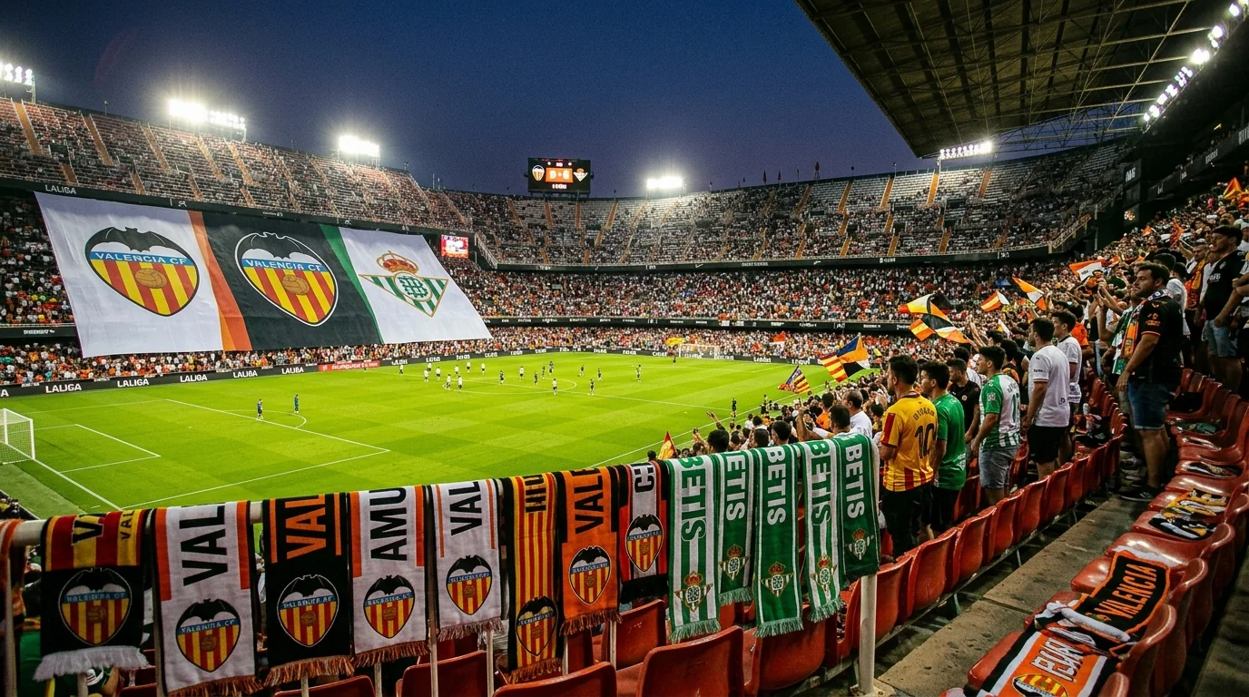 Valencia e Betis pronti alla sfida di inizio stagione al Mestalla