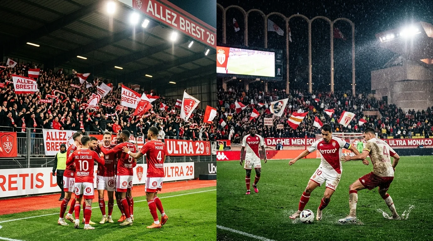 La cinquina del Brest e il dramma del Monaco illuminano la Ligue 1