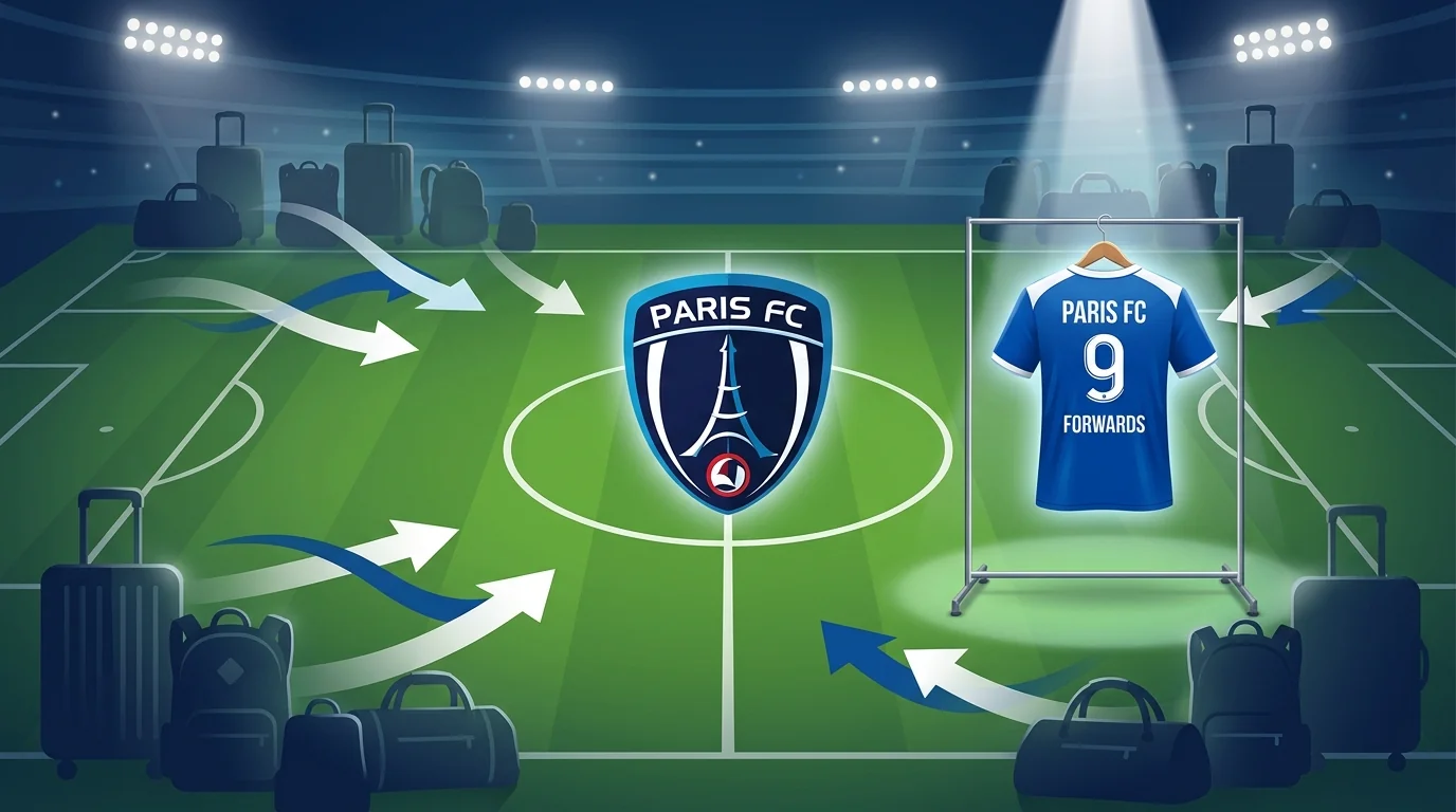 Paris FC: un mercato sotto pressione tra cessioni, prestito strategico e pista offensiva XXL