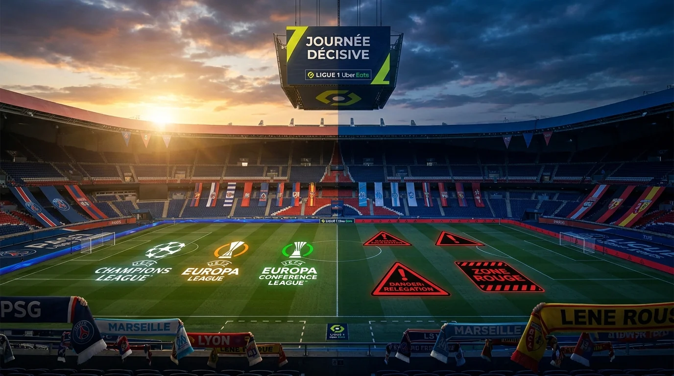 Scontri ad Alta Tensione e la Lotta per l’Europa e la Salvezza: Una Giornata Decisiva in Ligue 1