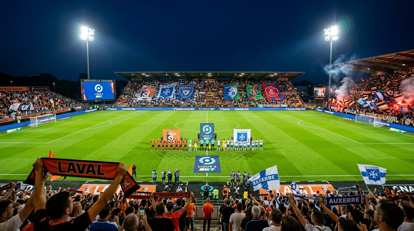 Il grande calcio d’inizio: le pretendenti della Ligue 2 scendono in campo