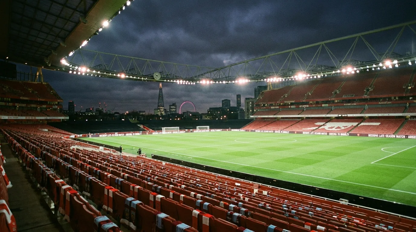 I riflettori di Londra si accendono mentre l'Arsenal ospita il Burnley per una sfida di fine stagione.