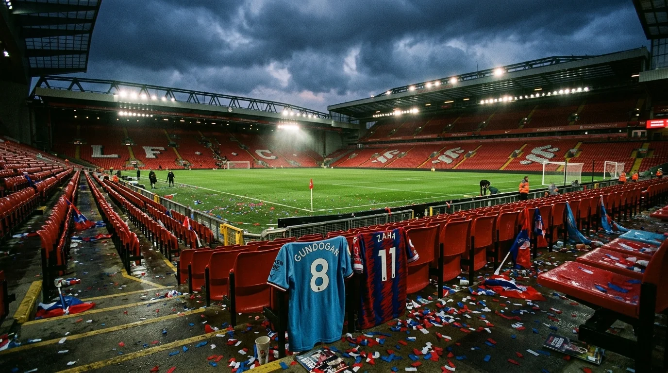 Il Manchester City domina ad Anfield mentre il Palace festeggia il