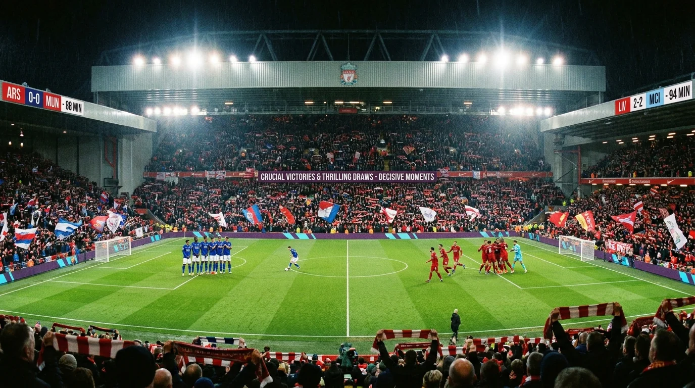 Riepilogo Premier League del 22/04/2026: Pareggi emozionanti e vittorie decisive sconvolgono la stagione
