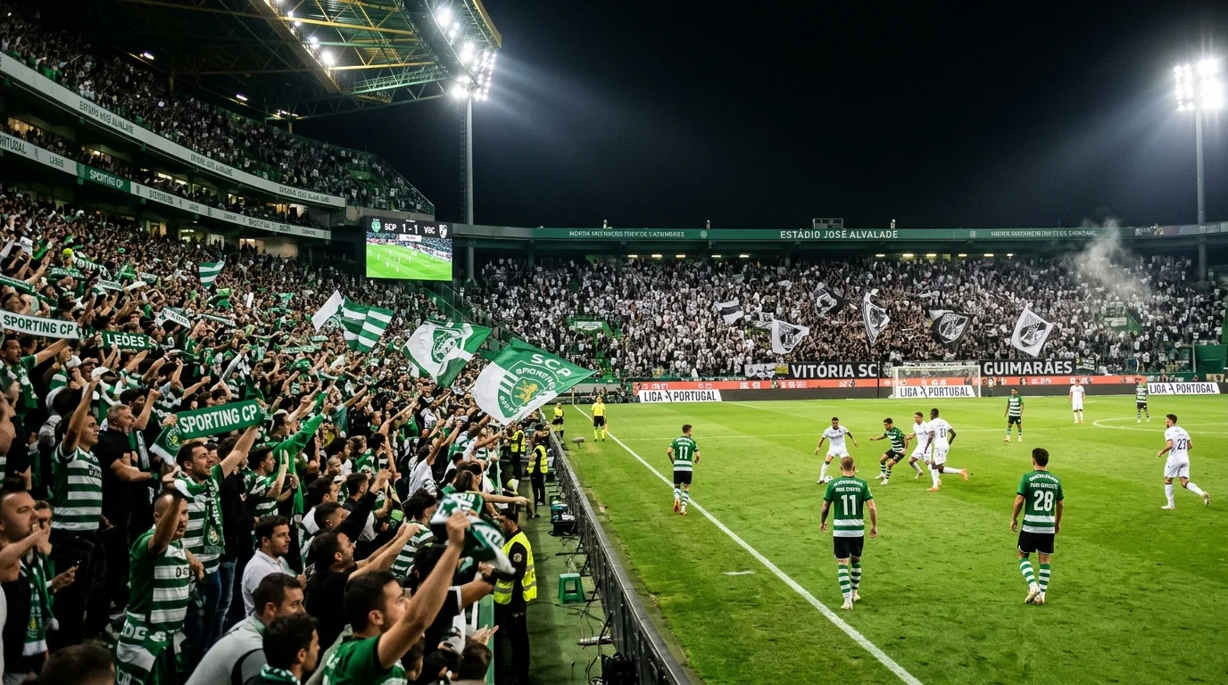 Dramma e suspense: lo Sporting supera il Vitória in una sfida da cinque gol