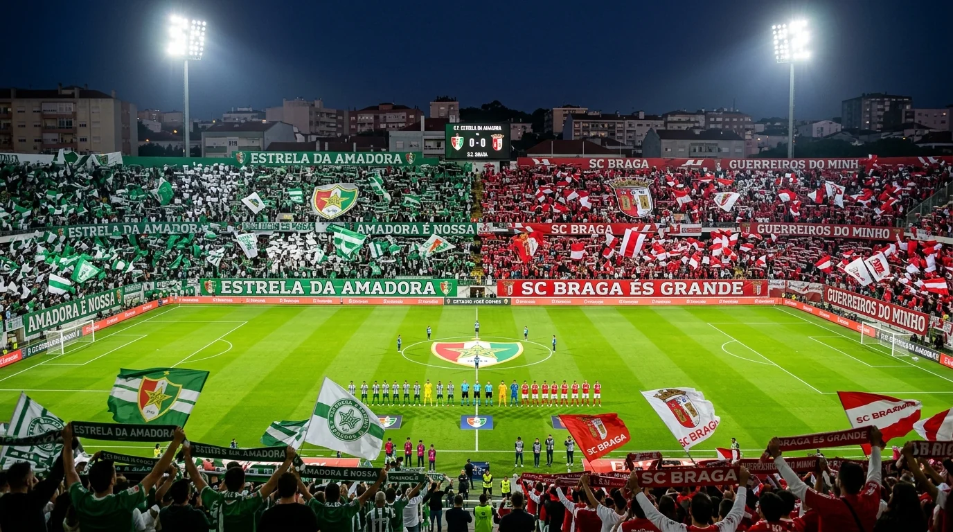 Slancio in palio mentre l'Estrela da Amadora ospita il Braga