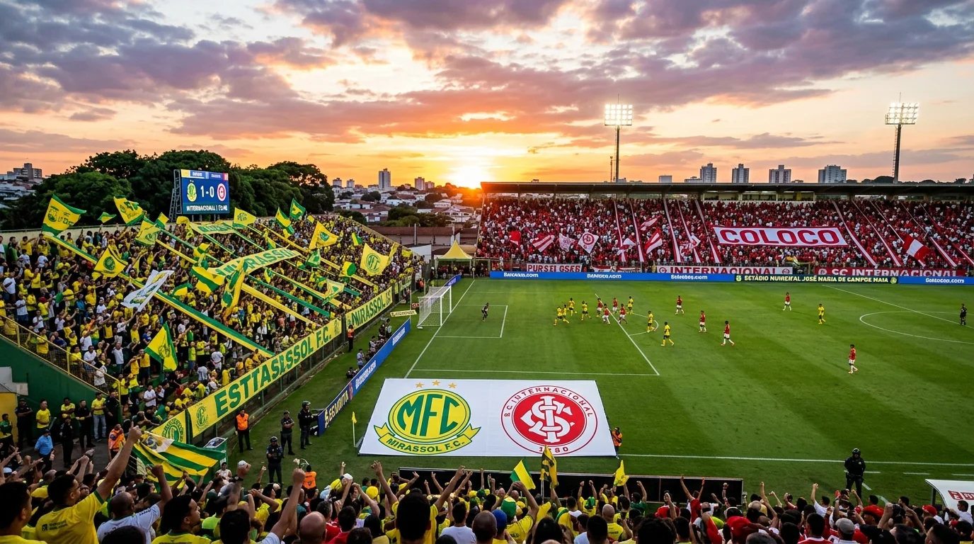 Il Mirassol FC brilla in casa e sorprende l’Internacional in uno