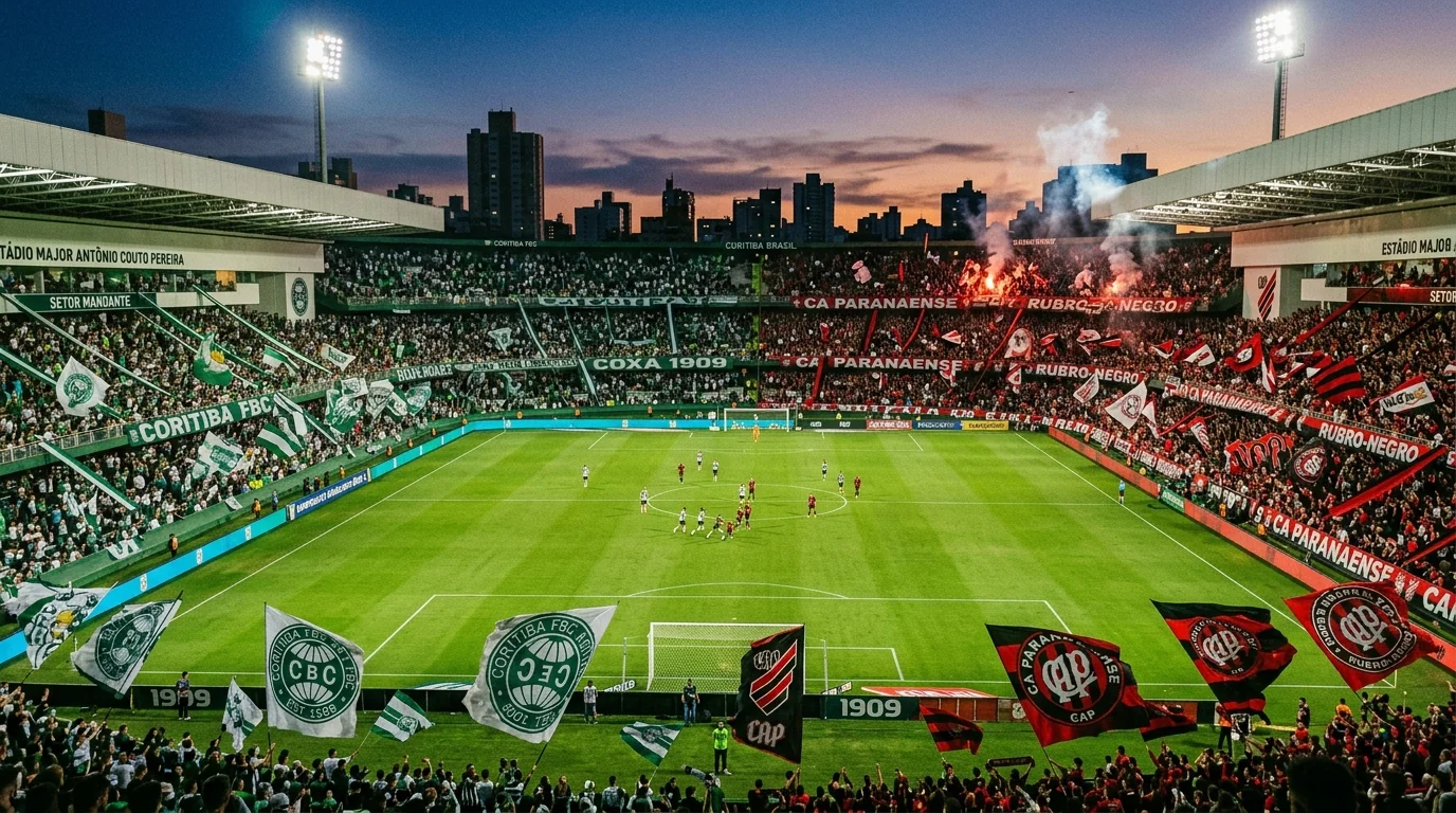 Sei Gol e Spettacolo: Coritiba FBC e CA Paranaense si Dividono la Poste