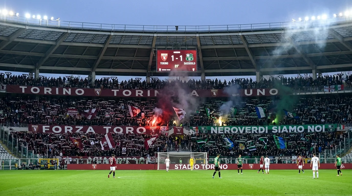 Ambizioni di fine stagione si scontrano: il Torino ospita il Sassuolo