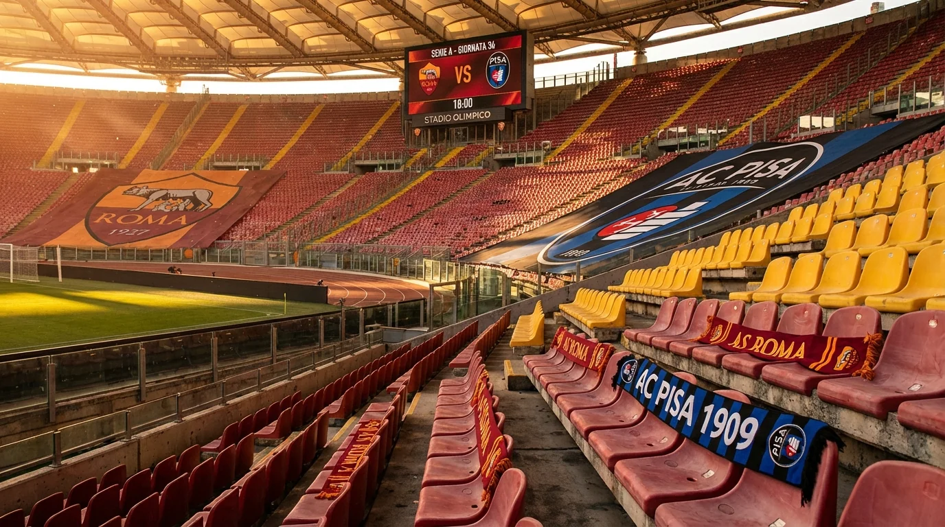 Anteprima Serie A – 10/04/2026: AS Roma ospita AC Pisa 1909 in una sfida di fine stagione