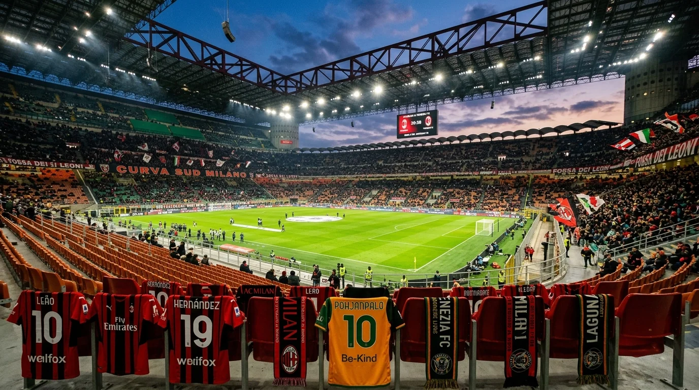 La marcia costante del Milan prosegue con una vittoria convincente contro il Venezia