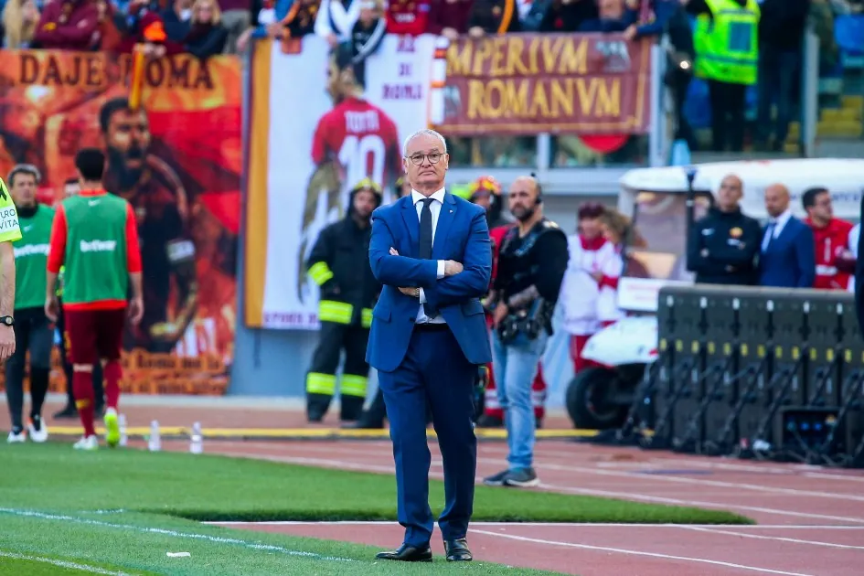 Le due volte che Claudio Ranieri ha allenato la Roma
