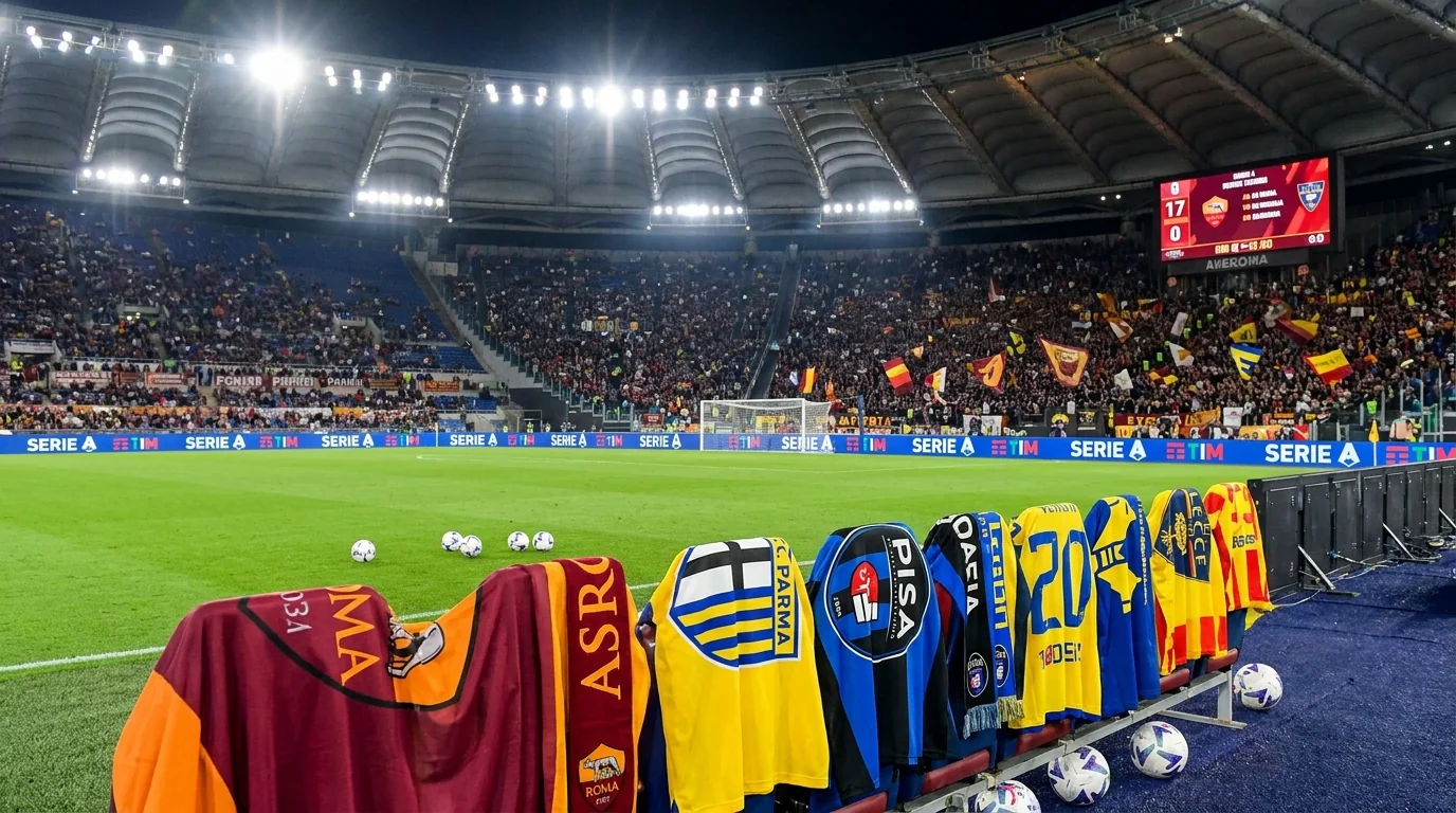 Riepilogo Serie A del 25/04/2026: AS Roma brilla in trasferta, Parma supera di misura il Pisa e Verona divide la posta con il Lecce