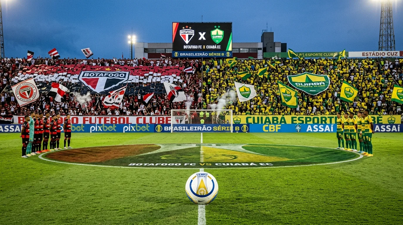 Slancio e mistero: il Botafogo FC (SP) ospita il Cuiabá EC in una sfida ad alta tensione in Serie B